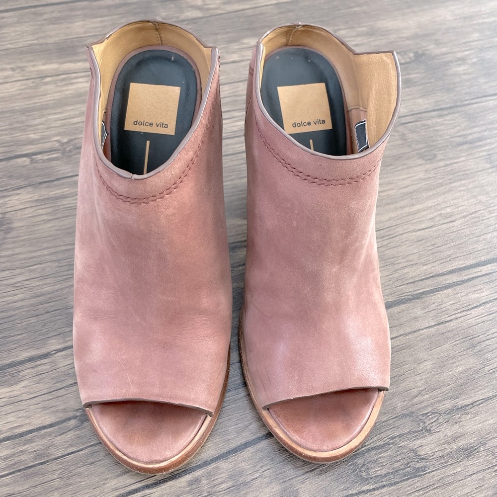 Dolce Vita - Open-Toe Bootie - Mauve - Size 8 - image 2